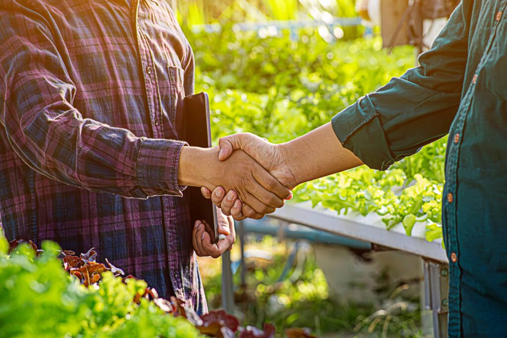 Ilustrasi aplikasi ContractFarmingApp
