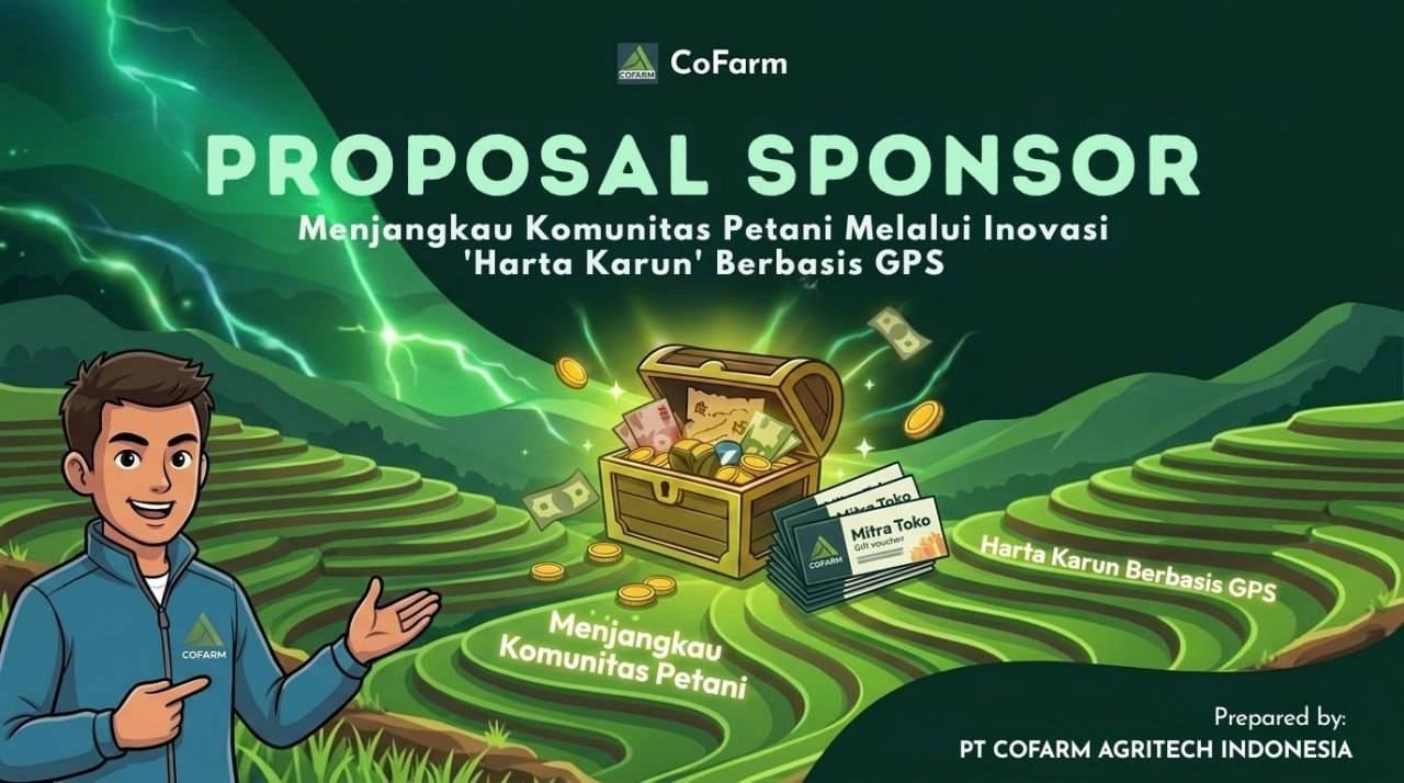 Kemitraan Strategis CoFarm: Menjangkau Komunitas Petani Melalui Inovasi 'Harta Karun' Berbasis GPS