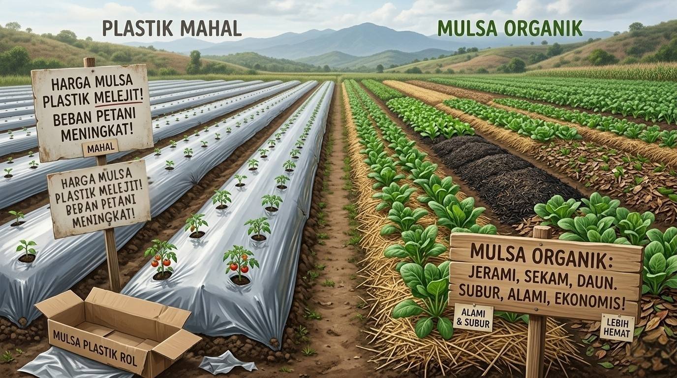 Solusi Pengganti Mulsa Plastik